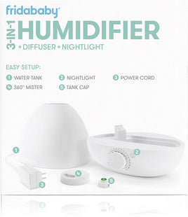 3 in 1 Humidifier+Diffuser+Nightlight