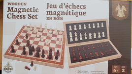 Wooden Magnetic Chess Set