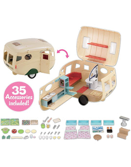 Calico Critters Caravan Family Camper