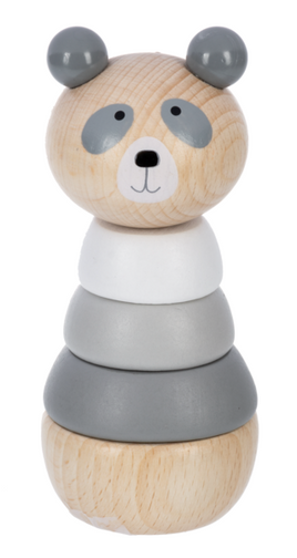 Wooden Panda Stacker