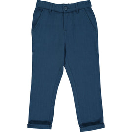 Navy Woven Pant