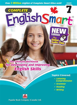 Complete Englishsmart (new Edition) Grade 7: Canadian Curriculum English Workbook