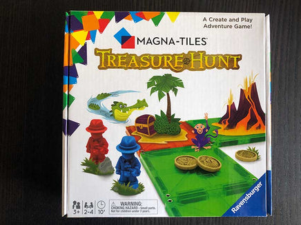 magna tiles treasure hunt