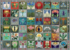 Art Nouveau Tiles 1000 Piece Puzzle