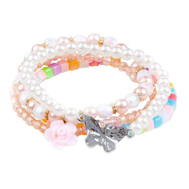 pearly bracelet set