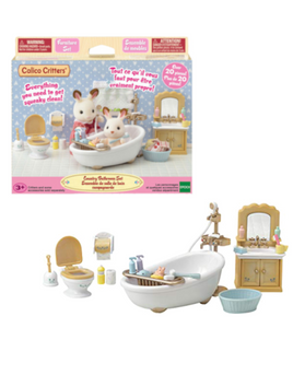 Calico Critters Country Bathroom Set