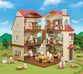 Calico Critters Red Roof Grand Mansion Gift Set