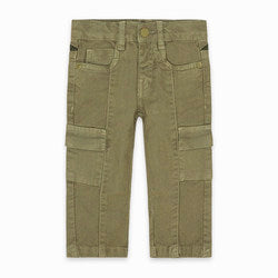 Khaki Twill Trousers