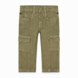 Khaki Twill Trousers