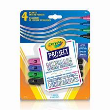 Crayola Project Metallic Outline Markers