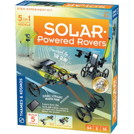 Hey Solar Super Stars. Learn how a solar cell converts sunlight into electricity to power a motor. You can build 5 fabulous models.