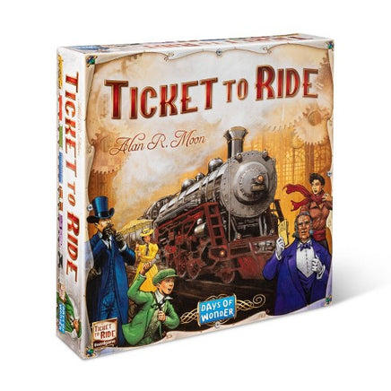Ticket to Ride takes less than one minute to learn but a lifetime to master.  With tension building at every turn, it's definitely NOT your Father's train game!  It's not just exciting – it's addictive!