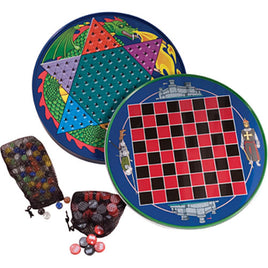 Chinese Checkers & Classic Tin Checkers