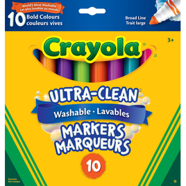 Crayola Ultra-Clean Washable Markers 10
